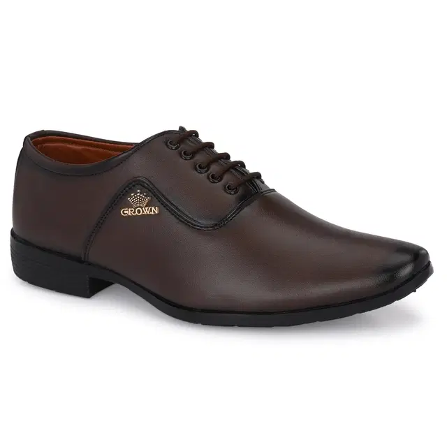 Formal Shoes for Men (Brown, 6)