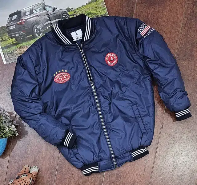 Full Sleeves Jacket for Kids (Navy Blue, 24)