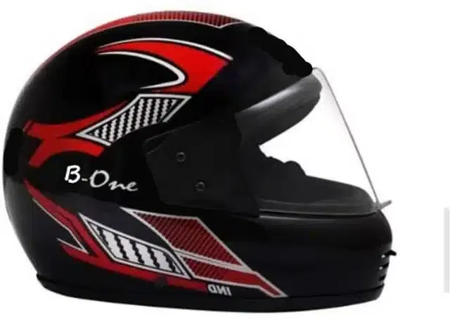 Full Face Bike Helmet for Men & Women, Black, M