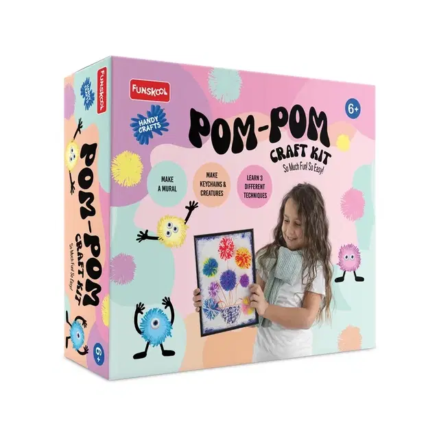 Funskool Pom Pom Craft Kit