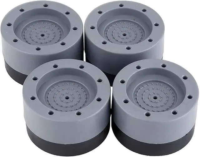 Feet Pads, Anti-Vibration Pads for Washing Machine, Washer and Dryer Round, Pack of 4