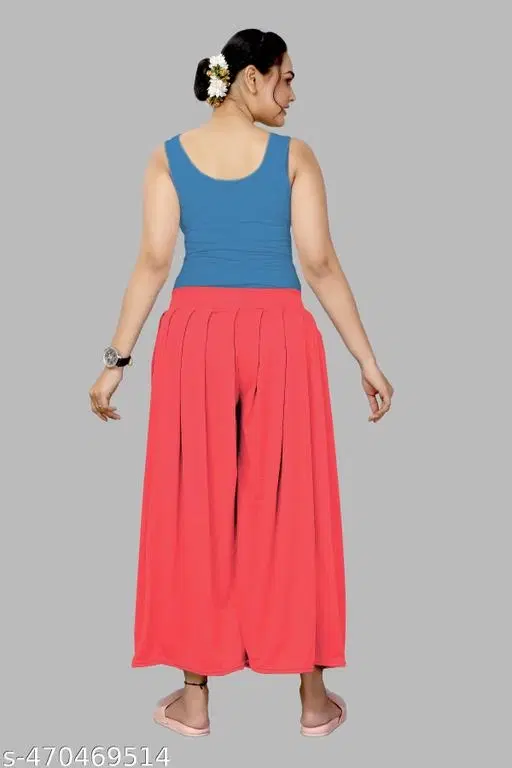 Palazzos for Women (Red, S)
