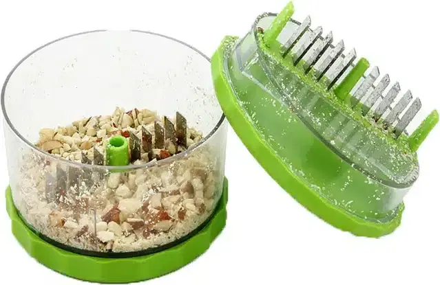 Plastic Vegetable Chopper, Green