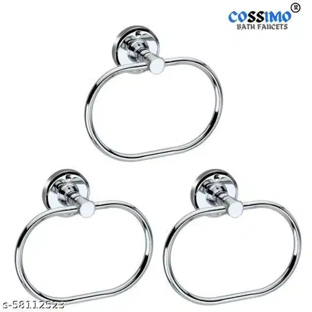 Bathroom Tap, Silver, Pack Of 3