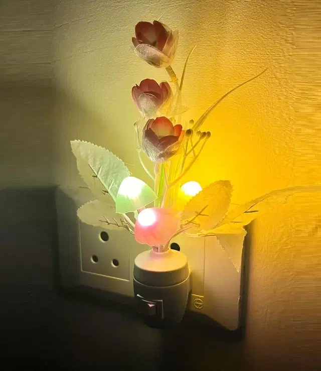 3D Mushroom LED Night Lamp | Color Changing | On/Off Switch | Pack of 1