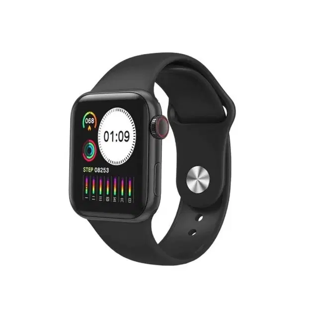 T500 Smart Watch for Men & Women, Black