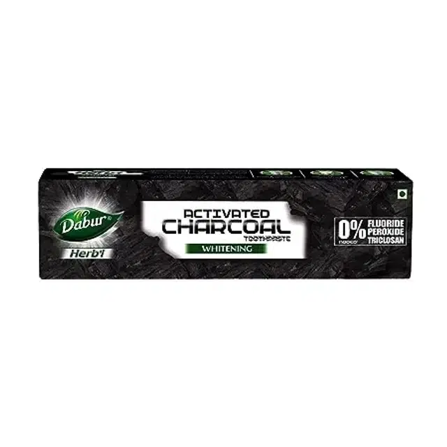 Dabur Herb'l Activated Charcoal Toothpaste 120 g