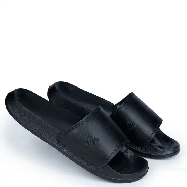 Casual Slides for Men (Black, 9)