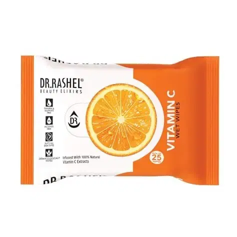 Dr.Rashel Beauty Elixirs Vitamin C Wet Wipes 25 Pc