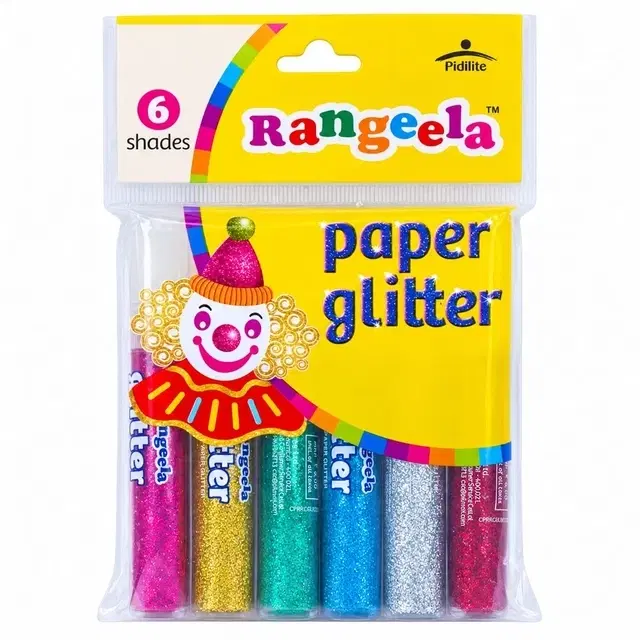 Rangeela Glitter Star Pack Rs [30 ml] 6 Shades X 5 ml