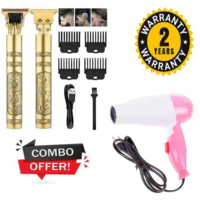 Professional Hair Trimmer for Men, Black