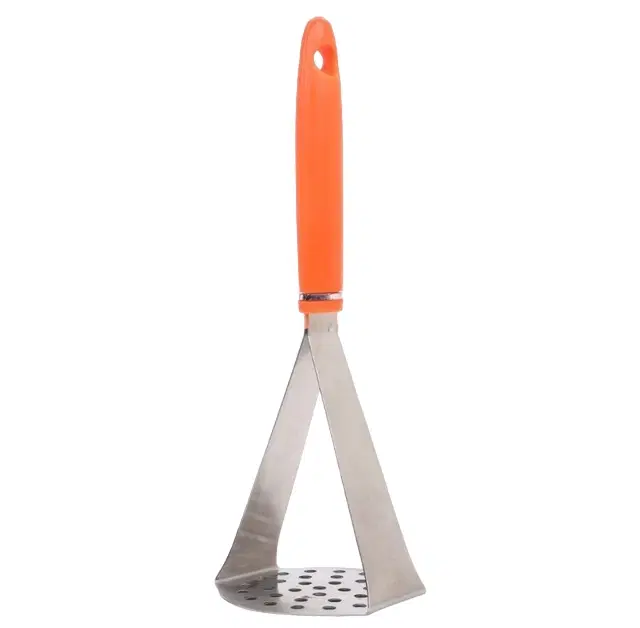 JENSON Stainless Steel Vegetable & Pav Bhaji Masher, Pack of 1