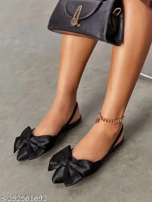 Shoetopia Synthetic Mules for Women (Black, IND-5)