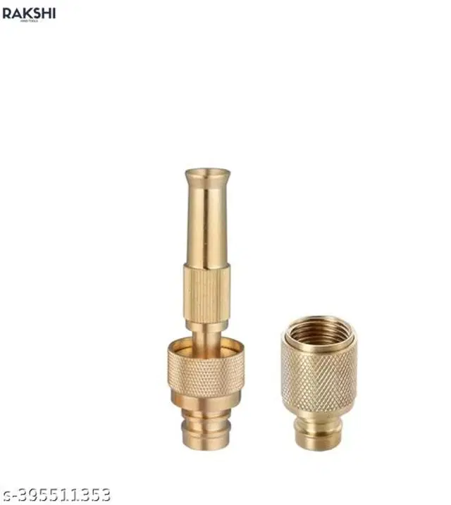 Brass Jet Hose Nozzle, Gold