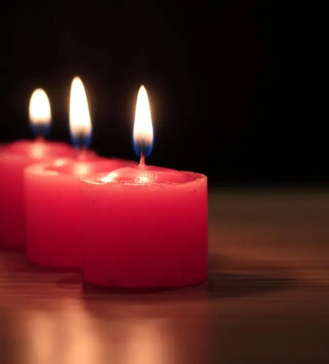 Floish Decor Premium Scented Votive Candles, Pack of 6