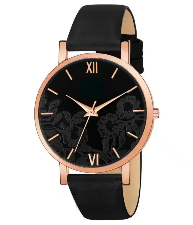 Analog Watch for Women (Black)