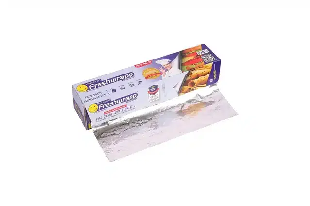 Aluminium Foil for Kitchen, Silver, 6 m