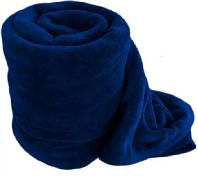 Fleece Blanket, Blue, 60x90 Inches