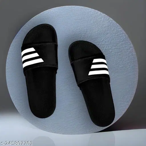 Sliders for Men, Black (8)