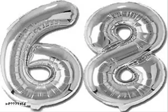 Number Foil Balloon, Assorted, Pack of 1