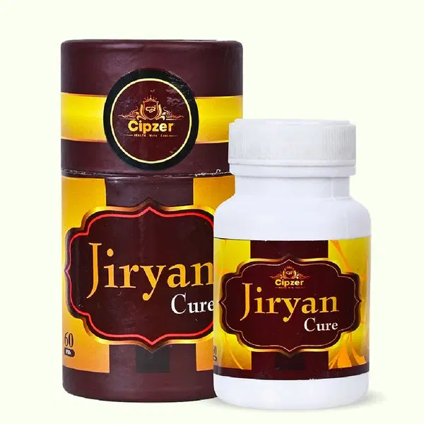 JIRYAN CURE 60pills, Combats weakness and improves stamina, (Pack of 1)