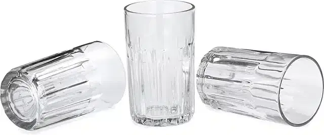 Fancy Water & Wine Glass, 150 ml, Pack of 3