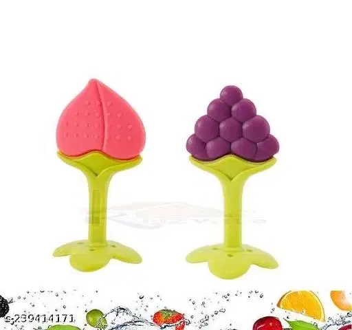 Yv Very Safe Silicone Teether Combo Of 2