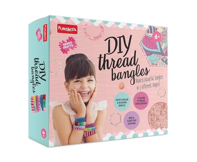 Funskool Handycrafts Diy Thread Bangles