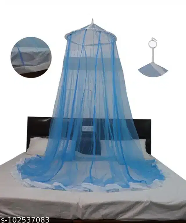 Mosquito Net for Home, Blue, 6.5x6.5 feet