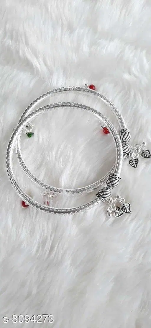 Anklet Silver Free Size Anklets & Toe Rings for Women