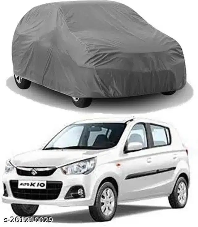 Taffeta Waterproof Car Cover for Maruti Suzuki Alto, Multicolor