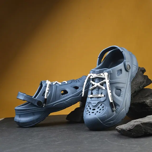 Clogs for Men (Blue, 6)