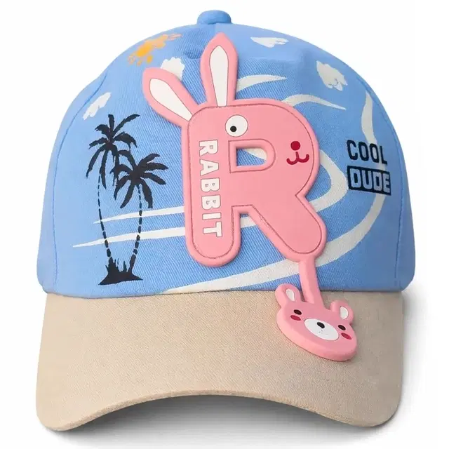 Slovic Kids Rabbit Cap, Blue