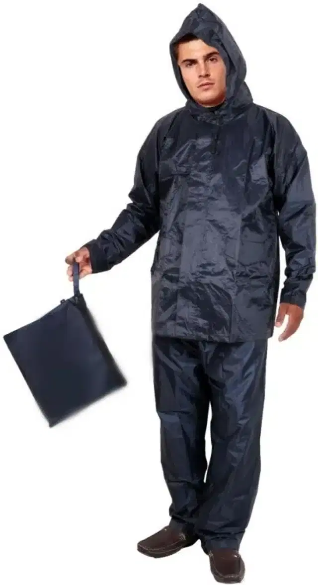 Rainsuit for Men & Women, Navy Blue