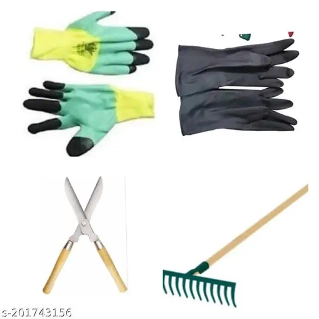 Gardening Tools Set, Multicolor, Set of 4