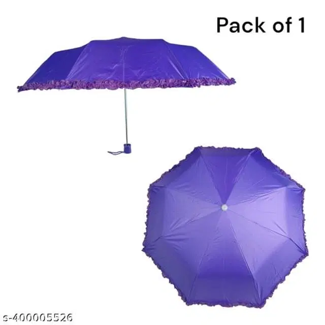 Polyester Foldable Umbrella, Assorted
