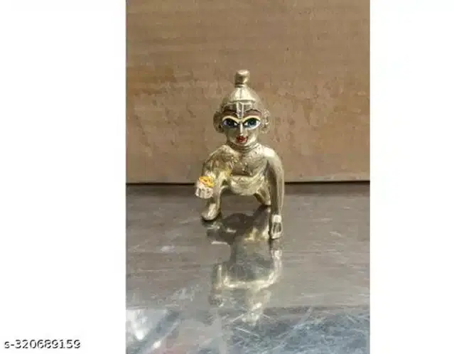 Brass Laddu Gopal Idol, Bronze