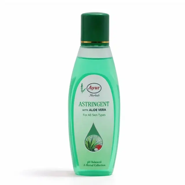 Ayur Astringent with Alovera Lotion, 100 ml