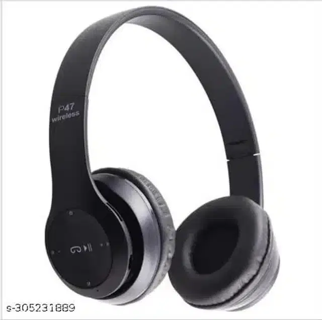 Wireless Bluetooth Headphones, Black