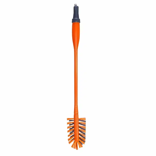 Gala Antibac Bottle Cleaning Brush(1.5Ft,Orange & Gray)