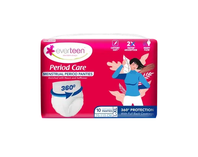 Everteen Period Panty L/xl 10 Pads