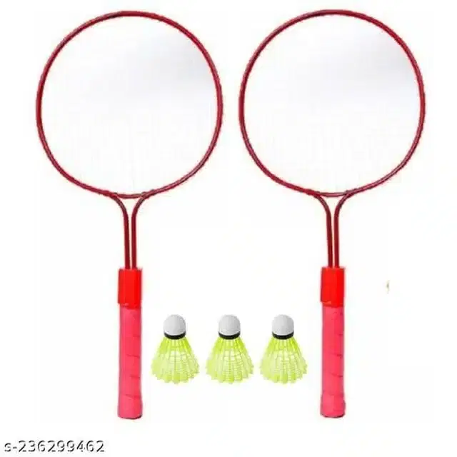 Aluminium Badminton Set, Multicolor, Set of 1