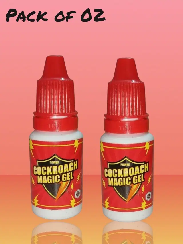 Power Cockroach Killer Gel for Home & Kitchen, 15 ml, Pack of 2