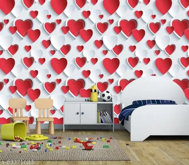 Bliss Vinyl Wallpaper for Home, Multicolor, 45x250 cm