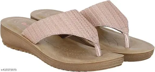 Inblu Flip-flops for Women (Pink, 3)