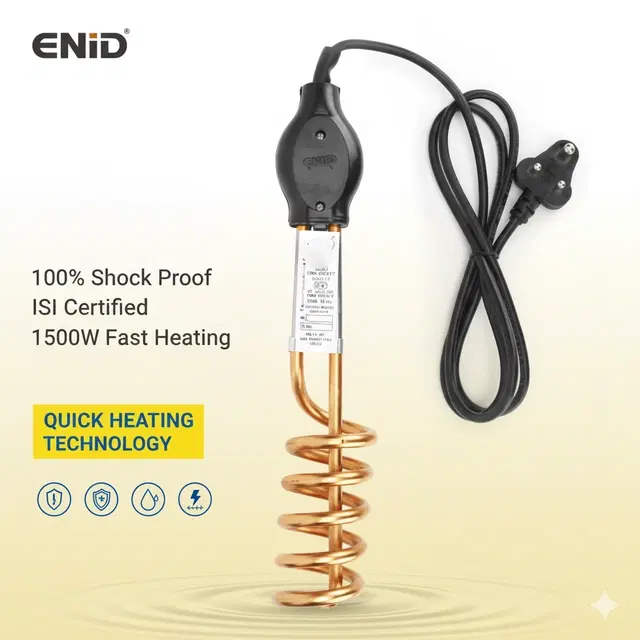 Copper Immersion Rod ,Multicolour, 1500 Watts