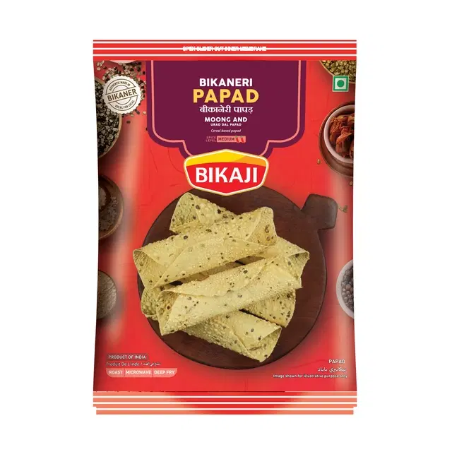 Bikaji Bikaneri Papad (Roll)_400 g