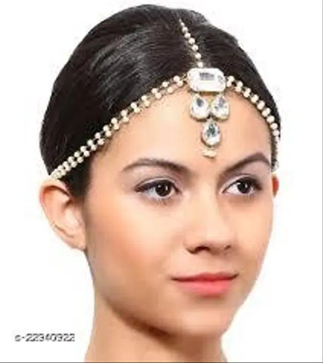 Alloy Maangtika for Women (Multicolor)