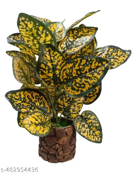 Plastic Artificial Flower With Pot,Multicolour