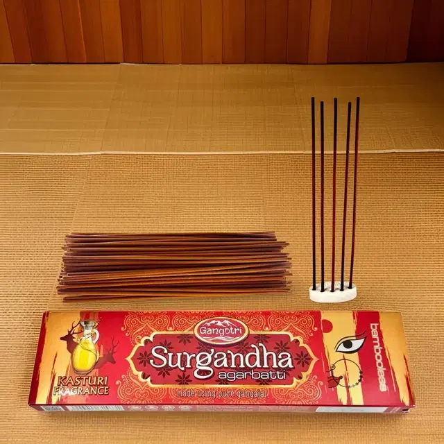 Gangotri Surgandha (Kasturi) Bamboo Less Agarbatti 100 g